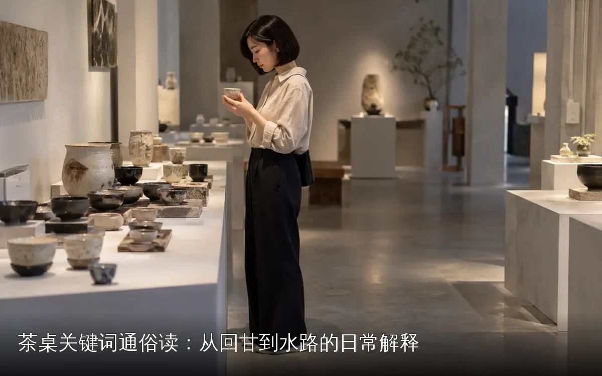 茶桌关键词通俗读：从回甘到水路的日常解释